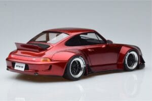 Porsche 911 964 RWB Duck Tail Candy Apple GT Spirit 1:18 GT759 Smola – slika 2 od 6