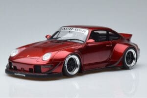 Porsche 911 964 RWB Duck Tail Candy Apple GT Spirit 1:18 GT759 Smola