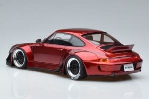 Porsche 911 964 RWB Duck Tail Candy Apple GT Spirit 1:18 GT759 Smola – slika 5 od 6