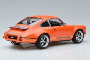 Porsche 911 964 Singer Oranžna Posebna Izdaja GT Spirit 1:18 ZM049 Smola – slika 2 od 6
