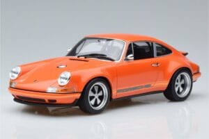 Porsche 911 964 Singer Oranžna Posebna Izdaja GT Spirit 1:18 ZM049 Smola
