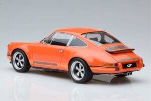 Porsche 911 964 Singer Oranžna Posebna Izdaja GT Spirit 1:18 ZM049 Smola – slika 5 od 6