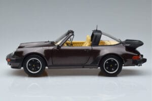 Porsche 911 964 Turbo Targa Rjava Norev 1:18 187665 Kovina – slika 5 od 8