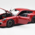 Porsche 911 991 Carrera GTS Carmine Rdeč Schuco 1:18 - image 2 of 8