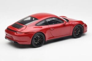 Porsche 911 991 Carrera GTS Carmine Rdeč Schuco 1:18 450039000 Kovina – slika 3 od 8
