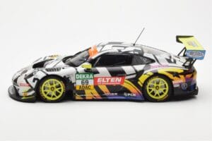 Porsche 911 991.2 GT3 R #69 Team Iron Force Racing Ring Police L. Luhr / M. Holzer ADAC GT Masters 2019 Minichamps 1:18 15319 – slika 3 od 6
