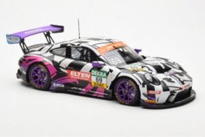 Porsche 911 991.2 GT3 R #69 Team Iron Force Racing Ring Police L. Luhr / J. Slooten ADAC GT Masters 2019 Minichamps 1:18 1531 – slika 6 od 6