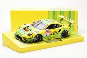 Porsche 911 991.2 GT3 R #1 Manthey Racing 24 Hours Nurburgring 2022 Minichamps 1:18 MG-M-911-24H-22-1801 Kovina – slika 6 od 6