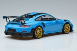Porsche 911 991.2 GT3 RS Weissach Package Miami Modra Zlata Platišča Minichamps 1:18 153068310 Kovina – slika 2 od 6