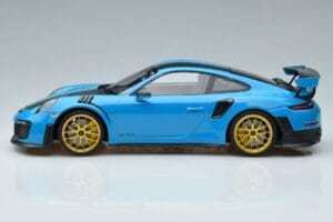 Porsche 911 991.2 GT3 RS Weissach Package Miami Modra Zlata Platišča Minichamps 1:18 153068310 Kovina – slika 3 od 6