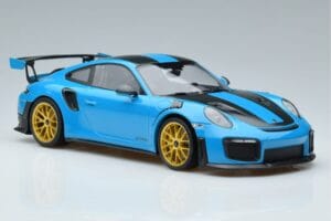 Porsche 911 991.2 GT3 RS Weissach Package Miami Modra Zlata Platišča Minichamps 1:18 153068310 Kovina – slika 4 od 6
