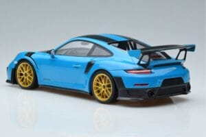 Porsche 911 991.2 GT3 RS Weissach Package Miami Modra Zlata Platišča Minichamps 1:18 153068310 Kovina – slika 5 od 6