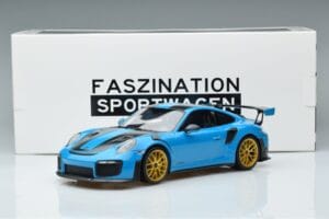 Porsche 911 991.2 GT3 RS Weissach Package Miami Modra Zlata Platišča Minichamps 1:18 153068310 Kovina – slika 6 od 6