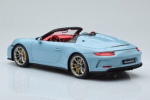 Porsche 911 991.2 Speedster Meissen Modra GT Spirit 1:18 GT408 Smola – slika 5 od 6