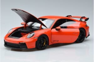 Porsche 911 992 GT3 Oranžna Norev 1:18 187300 Kovina – slika 2 od 7