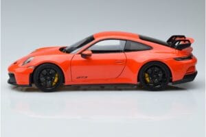 Porsche 911 992 GT3 Oranžna Norev 1:18 187300 Kovina – slika 4 od 7