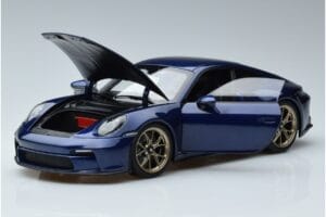 Porsche 911 992 GT3 Touring Package Modra Metalik Norev 1:18 187302 Kovina – slika 2 od 7