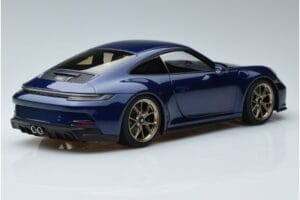 Porsche 911 992 GT3 Touring Package Modra Metalik Norev 1:18 187302 Kovina – slika 3 od 7