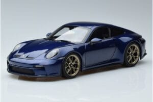 Porsche 911 992 GT3 Touring Package Modra Metalik Norev 1:18 187302 Kovina