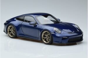 Porsche 911 992 GT3 Touring Package Modra Metalik Norev 1:18 187302 Kovina – slika 5 od 7