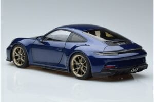 Porsche 911 992 GT3 Touring Package Modra Metalik Norev 1:18 187302 Kovina – slika 6 od 7
