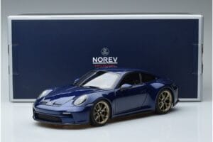 Porsche 911 992 GT3 Touring Package Modra Metalik Norev 1:18 187302 Kovina – slika 7 od 7