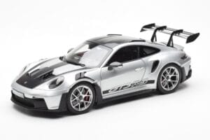 Porsche 911 992 GT3 Weissach Pack GT Srebrna Metallic Norev 1:18
