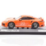 Porsche 911 992 Turbo S Gulf Oranžna Minichamps 1:43