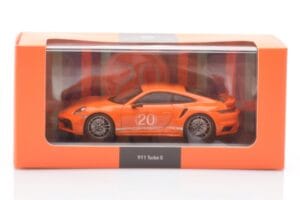 Porsche 911 992 Turbo S Gulf Oranžna Minichamps 1:43 WAP0209060N002 Kovina – slika 4 od 4