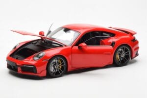 Porsche 911 992 Turbo S Sport Design Rdeč Minichamps 1:18 113069078 Kovina – slika 2 od 8