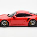Porsche 911 992 Turbo S Sport Design Rdeč Minichamps 1:18 - image 4 of 8