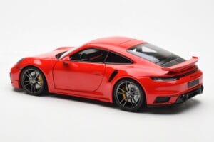 Porsche 911 992 Turbo S Sport Design Rdeč Minichamps 1:18 113069078 Kovina – slika 7 od 8