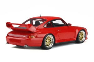 Porsche 911 993 Carrera 3.8 RSR Rdeč GT Spirit 1:18 GT366 Smola – slika 2 od 5