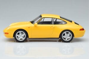 Porsche 911 993 Carrera Rumena Norev 1:18 187596 Kovina – slika 3 od 6