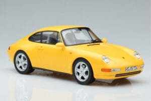 Porsche 911 993 Carrera Rumena Norev 1:18 187596 Kovina – slika 4 od 6