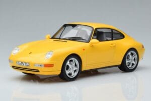 Porsche 911 993 Carrera Rumena Norev 1:18 187596 Kovina