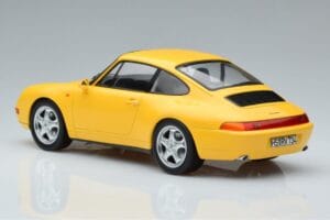 Porsche 911 993 Carrera Rumena Norev 1:18 187596 Kovina – slika 5 od 6