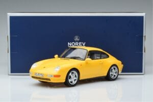 Porsche 911 993 Carrera Rumena Norev 1:18 187596 Kovina – slika 6 od 6