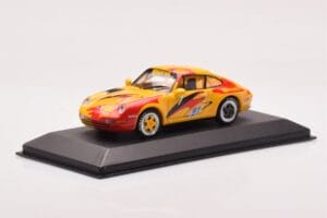 Porsche 911 993 Cup #1 IAA Presentation Porsche Supercup 1993 Minichamps 1:43 430946300 Kovina – slika 2 od 4