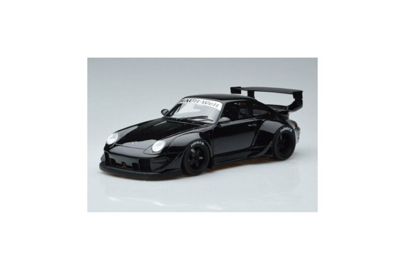 Porsche 911 993 RWB Body Kit Črna Asia Edition GT Spirit 1:18 KJ005 Smola