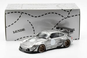 Porsche 911 993 RWB Srebrna Phantom Asia Edition GT Spirit 1:18 CLDC017 Smola – slika 6 od 6