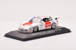 Porsche 911 996 GT3 Cup Team Araxa Buchbinder Racing #27 Landen Porsche Carrera Cup 2004 Minichamps 1:43 400046227 Kovina – slika 2 od 4