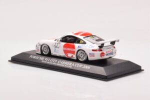 Porsche 911 996 GT3 Cup Team Araxa Buchbinder Racing #27 Landen Porsche Carrera Cup 2004 Minichamps 1:43 400046227 Kovina – slika 3 od 4