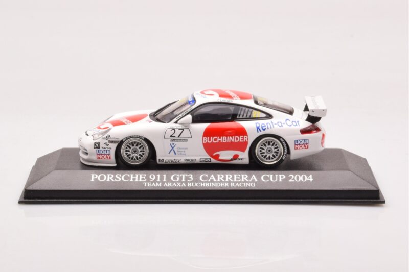 Porsche 911 996 GT3 Cup Team Araxa Buchbinder Racing #27 Landen Porsche Carrera Cup 2004 Minichamps 1:43