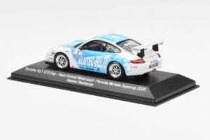 Porsche 911 996 GT3 Cup #7 H. Neuhauser Alutec Belte Porsche Michelin Supercup 2006 Minichamps 1:43 WAP02013117 Kovina – slika 3 od 4