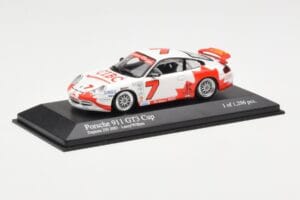 Porsche 911 996 GT3 Cup CIBC #7 L. Wilkins Daytona 250 2003 Minichamps 1:43 400036907 Kovina – slika 2 od 4
