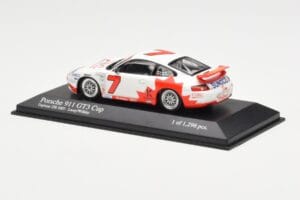 Porsche 911 996 GT3 Cup CIBC #7 L. Wilkins Daytona 250 2003 Minichamps 1:43 400036907 Kovina – slika 3 od 4