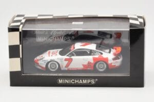 Porsche 911 996 GT3 Cup CIBC #7 L. Wilkins Daytona 250 2003 Minichamps 1:43 400036907 Kovina – slika 4 od 4