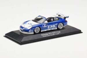 Porsche 911 996 GT3 Cup EMC2 #4 Hardt Porsche Carrera Cup 2004 Minichamps 1:43 400046204 Kovina – slika 2 od 4