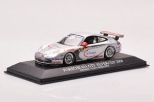 Porsche 911 996 GT3 Cup Infineon #5 W. Henzler Porsche Supercup Winner 2004 Minichamps 1:43 400046205 Kovina – slika 2 od 4
